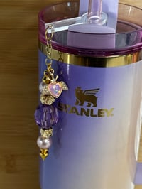 Image 5 of Glinda the Good Witch Inspired Tumbler Straw Bauble