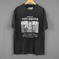 Image 1 of Taxi Driver Robert De Niro Premium T-Shirt – 70s 80s Washed Unisex Cotton Tee for Men & Women