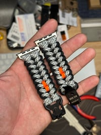 Image 1 of Paracord Watchband  w/ Fidlock Magnetic Buckle 