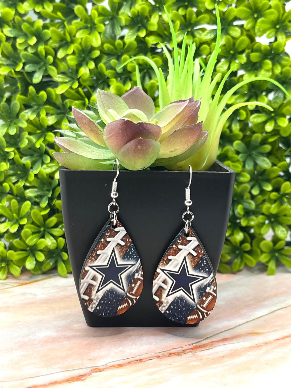 Image of Teardrop Double Sided Earrings