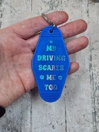 Image 2 of Driving Retro Motel Keychain