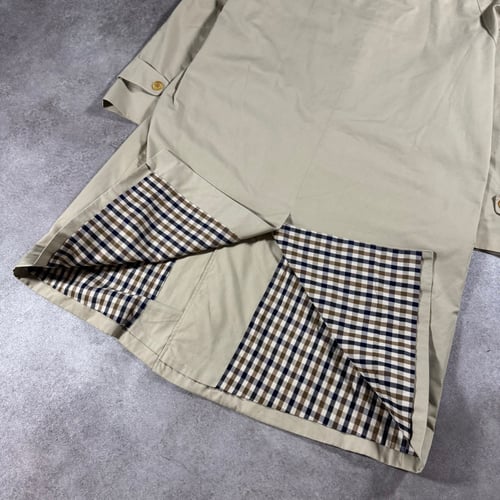 Image of Aquascutum Trench Coat, Size Large