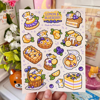 Image 1 of Lemon Bluberry Sticker Sheet