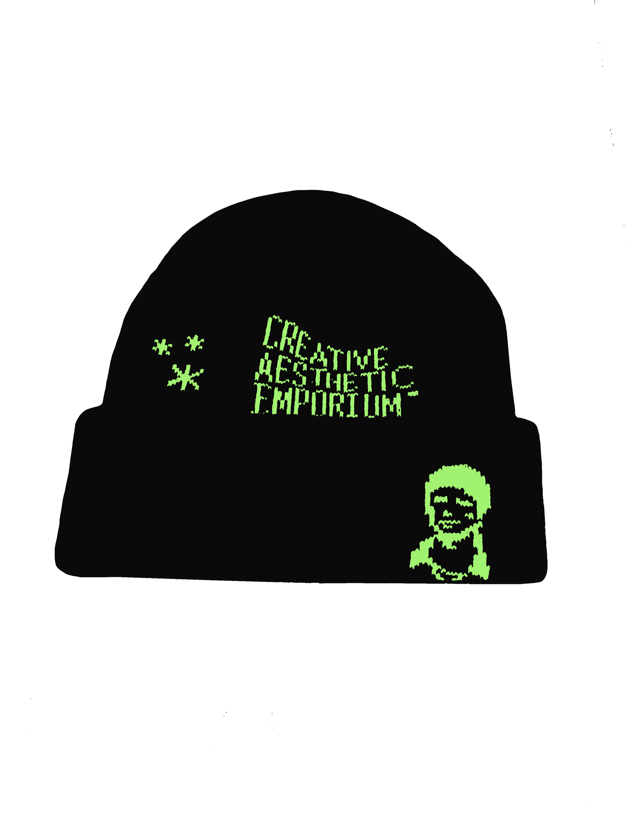 Image of C.A.E. TONY BEANIE* (GREEN)