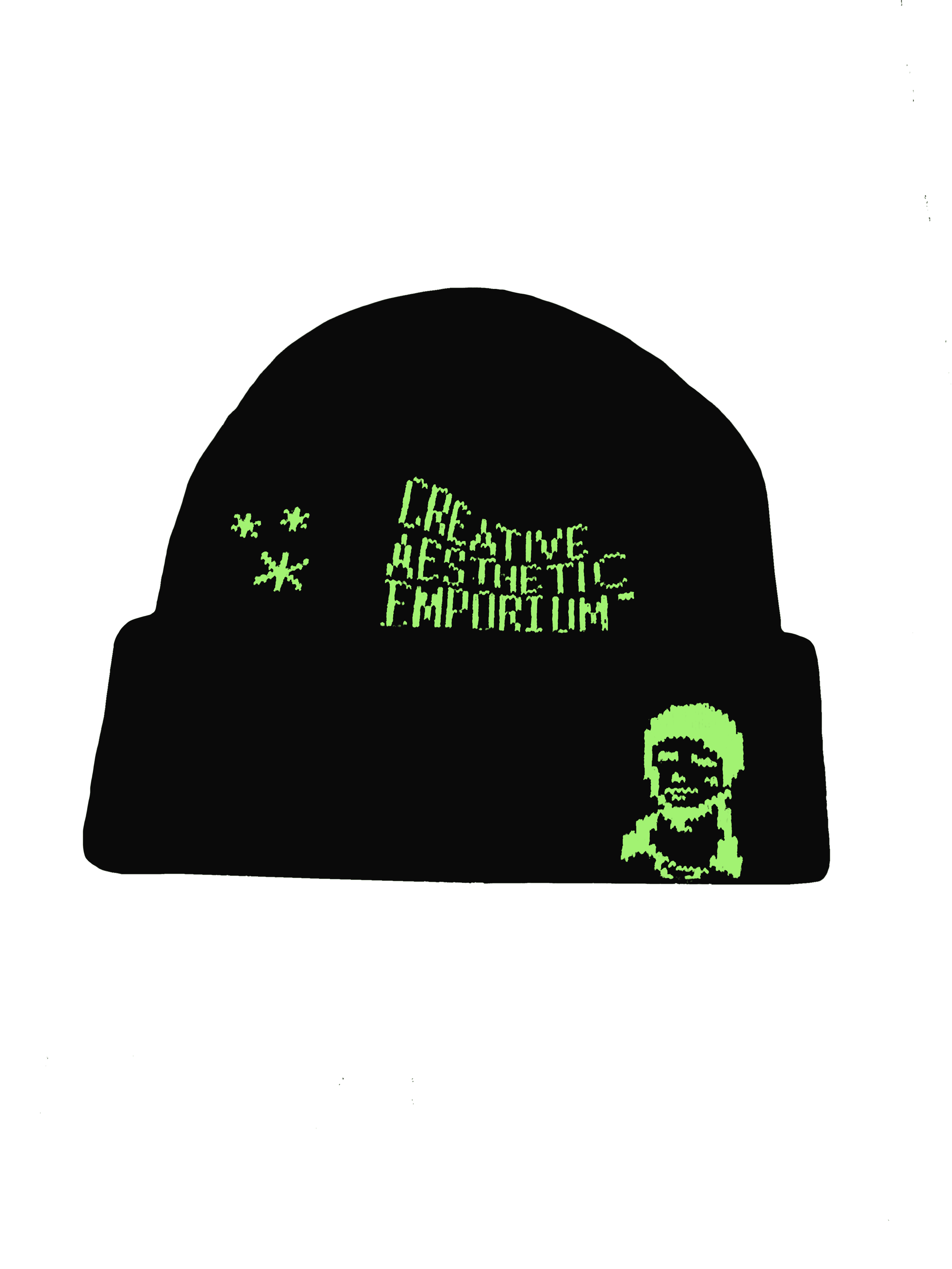 Image of C.A.E. TONY BEANIE* (GREEN) 