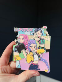 Image 2 of Huntrix enamel pin 