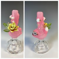 Gold Tipped Lotus Monster Puffco Top