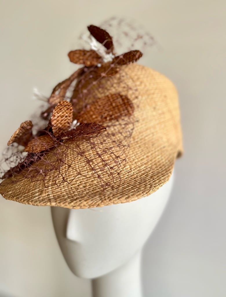 Image of Natural straw cap 