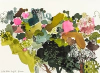 Image 1 of Costa Rica rainforest original unframed watercolour 