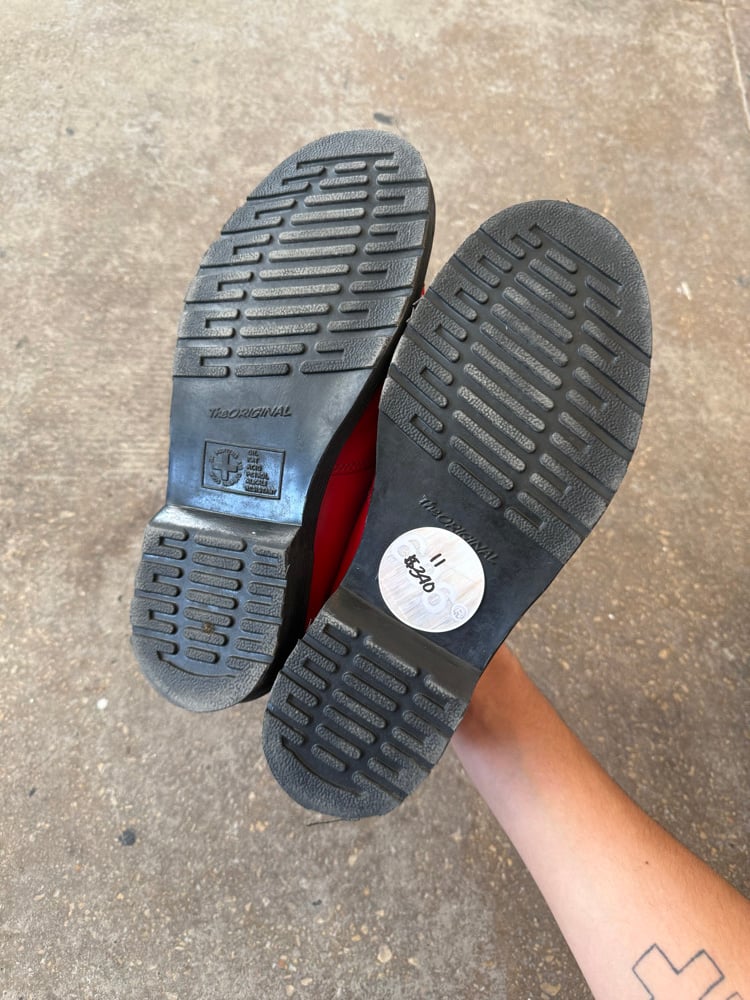 Image of Supreme Dr Martens Studded Penton Loafers 