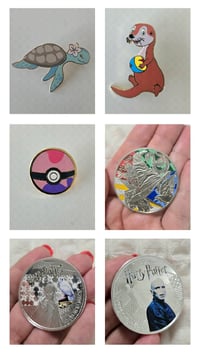 Image 1 of Pins & coin from my personnal collection part4