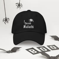 Image 4 of Officially Licensed little stranger I choose Malachi embroidery baseball cap