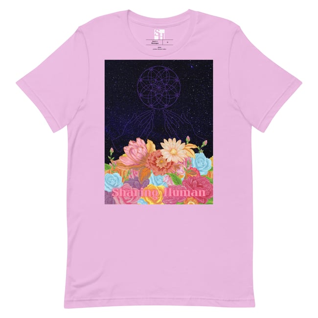 SHARING HUMAN™ "UNIVERSAL FLOWER" T-SHIRT