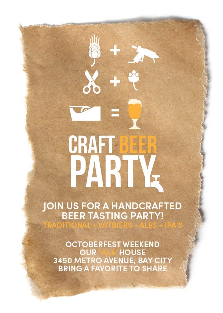 Craft Beer Invitation (Octoberfest)