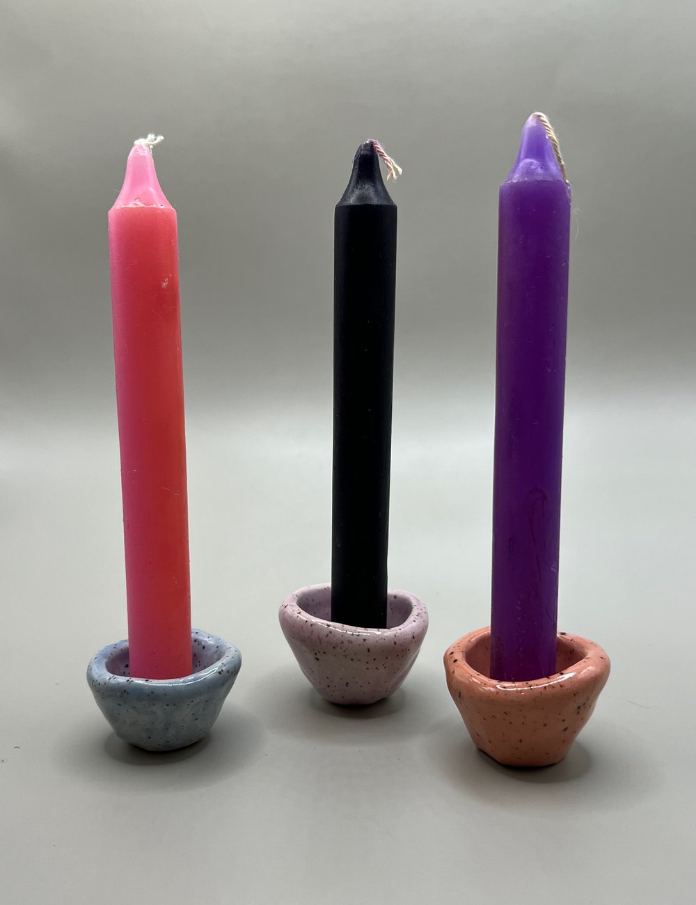 Image of candlestick holders/mini trinket dish