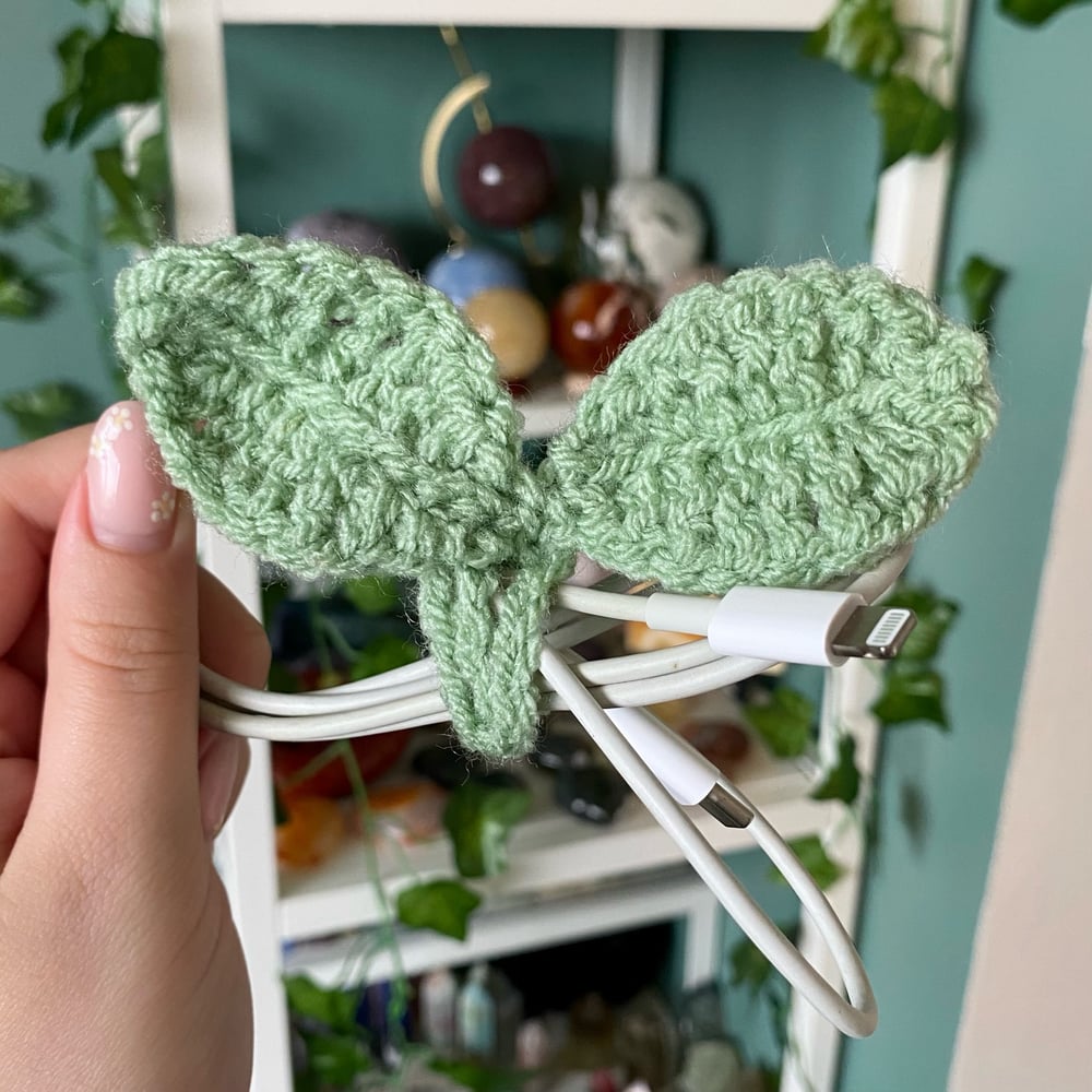 Image of Crochet Headphone Sprout