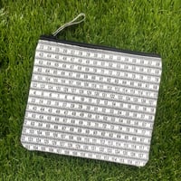 Image 1 of Tape Measure purse - bag - clutch - real tape measures
