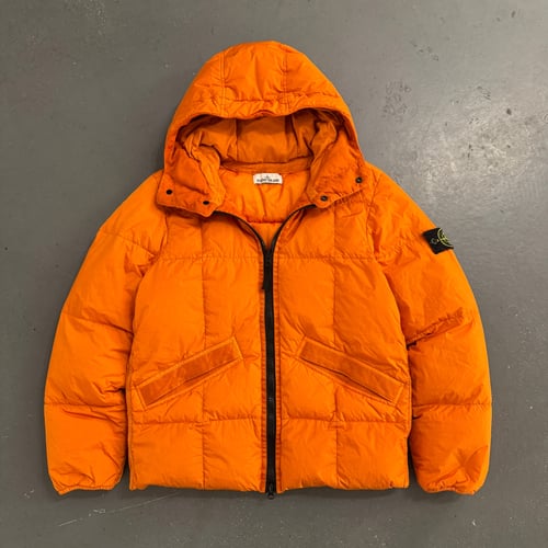 Image of AW 2019 Stone island Garment Dyed Crinkle Reps NY Down jacket, size small