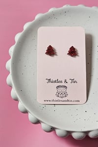 Image 6 of Teeny Tiny Christmas Tree Studs