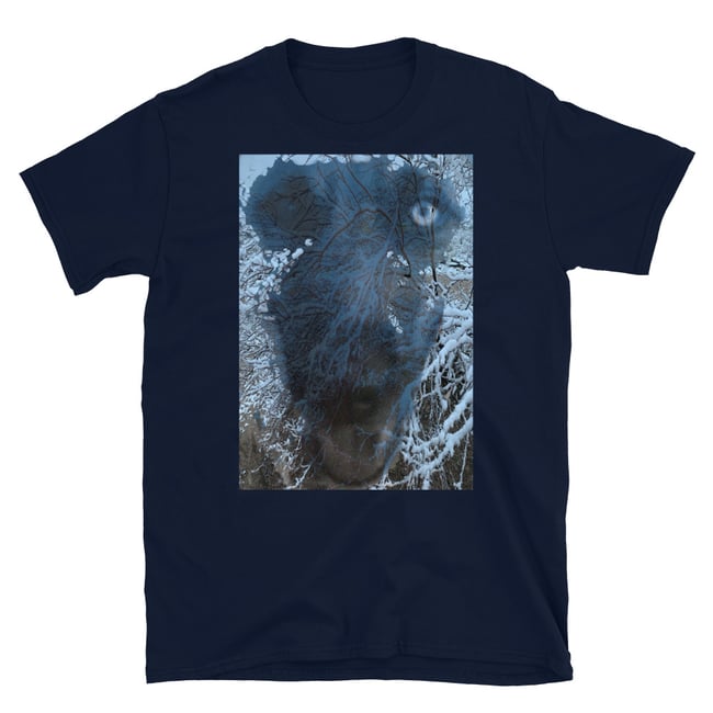 German Shepherd Snow-Short-Sleeve Unisex T-Shirt