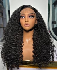 Image 1 of WHITNEY BURMESE CURLS (300G) 5x5 Swiss Closure