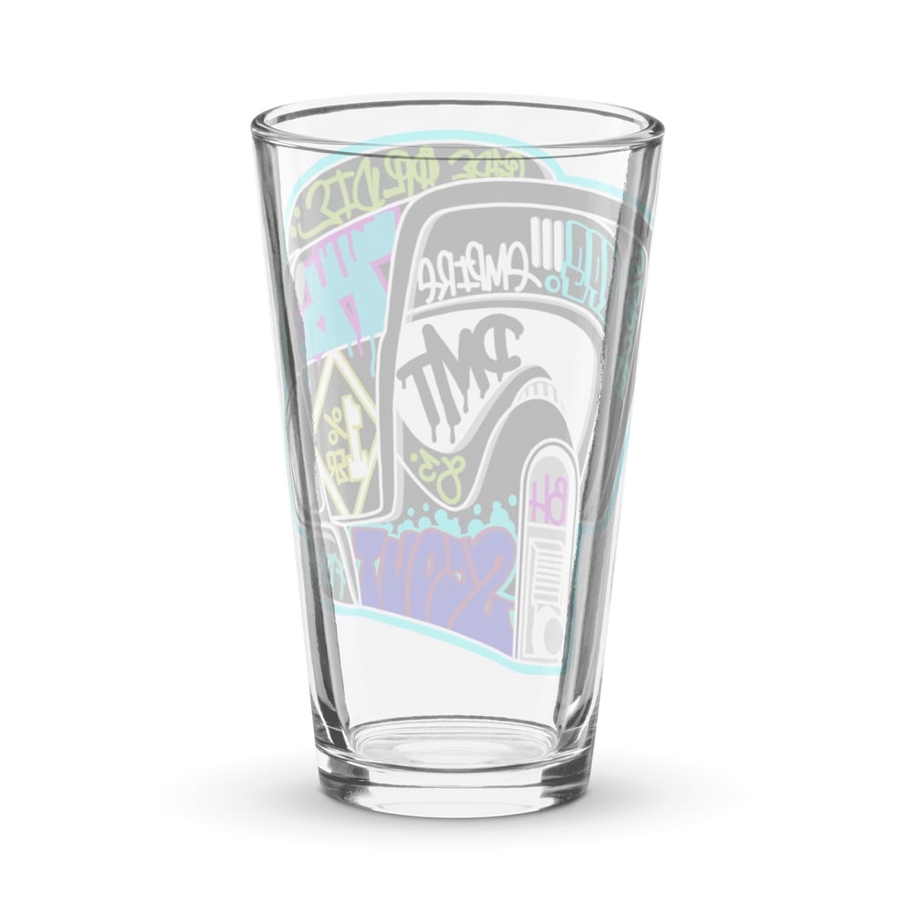 Biker V2 Shaker pint glass