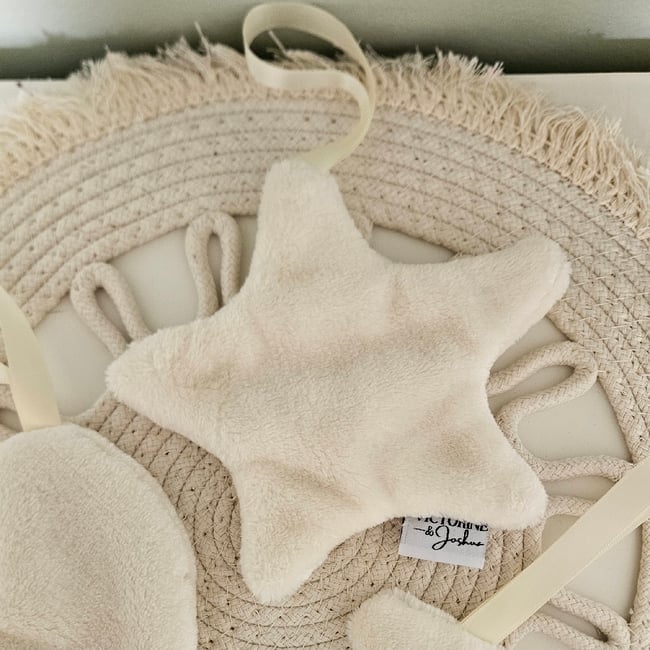 SUR COMMANDE- Attache tétine doudou 