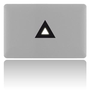 Image of MacBook Sticker Triangle