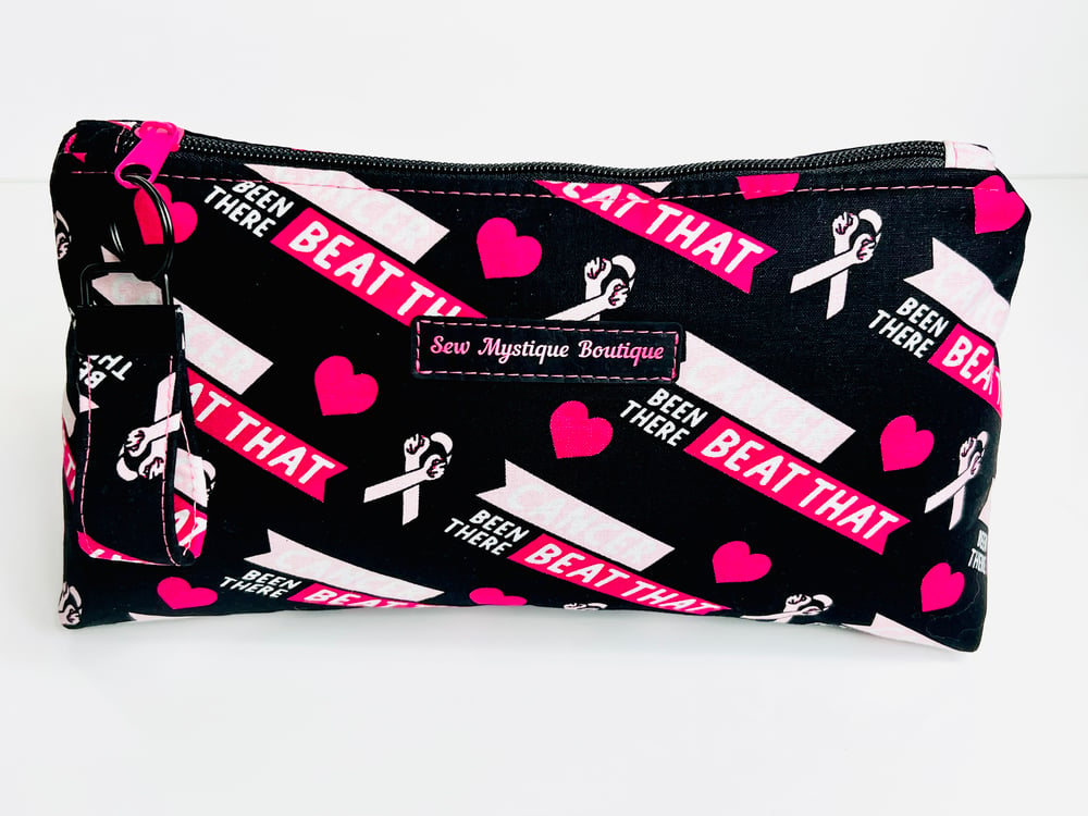 Image of Beat Cancer Cosmetic Bag