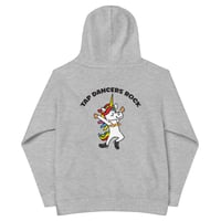 Youth Hoodie Back & Front Print - Unicorn Tap Star 