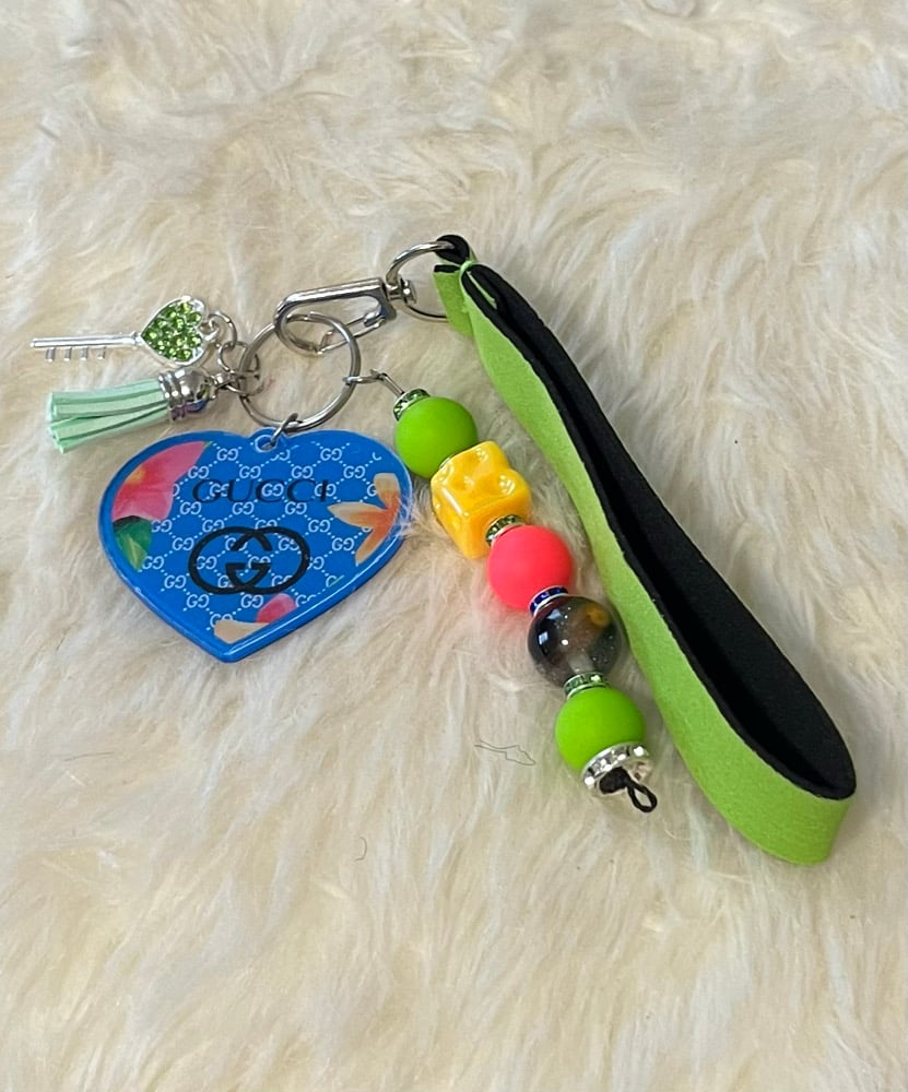 Image of Colorful keychains 
