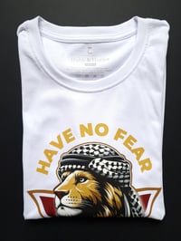 Image 3 of HAVE NO FEAR T-Shirt  White 