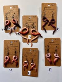 Image 1 of Worm Earrings🪱
