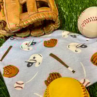 Image 3 of Ballpark Bark - Reversible and Customizable Bandanna