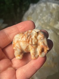 Red vein Jasper elephant 