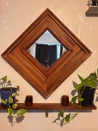 Image 3 of Diamond Shaped Rimu Mirror