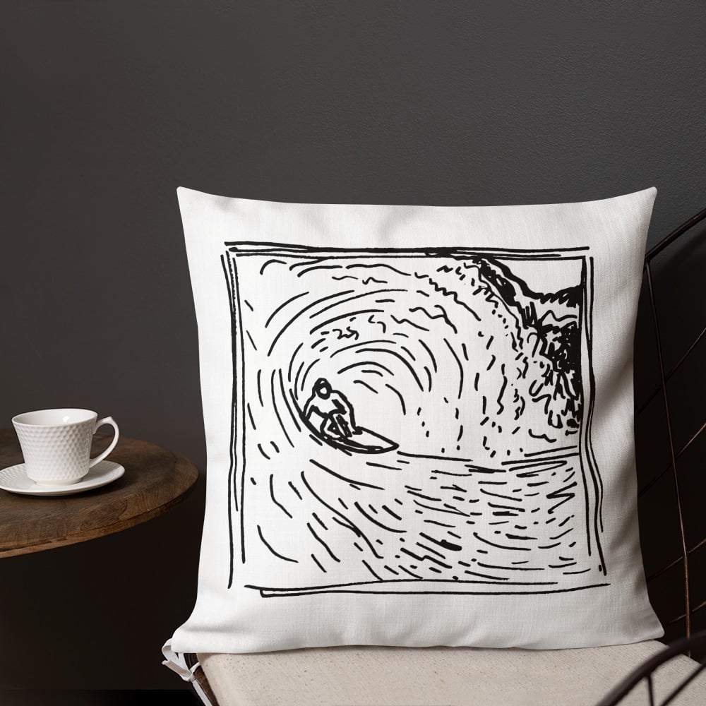 Surf Throw Pillow