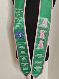 Image 14 of Custom Graduation Stole with Vinyl Design – Celebrate in Style!