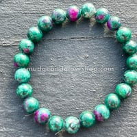 Image 1 of Epidote Zoisite Bracelet 