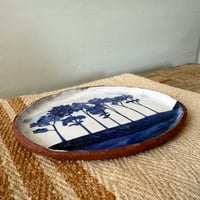Image 2 of Small Oval Scots Pine Plate 