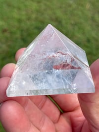 Image 2 of Clear Quartz Crystal Pyramid #1859