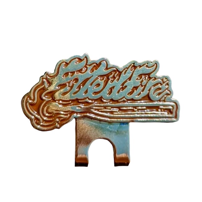 Matchstick Clip - Brownish Gold