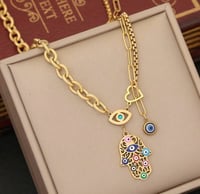 Image 2 of Hello Gorgeous Necklace 