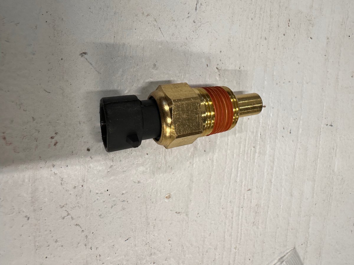 gm temp sensor thread size
