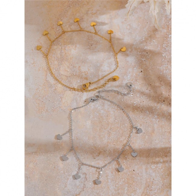 Image of Valentines CIELO Heart Anklet  