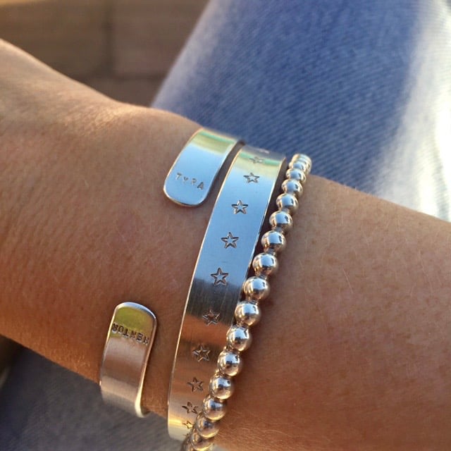 Image of Silver cuff 8 mm