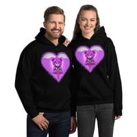 Image 1 of Purp Bear Unisex Hoodie