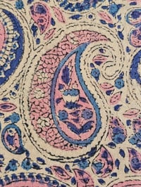 Image 4 of Namaste fabric paisley rose