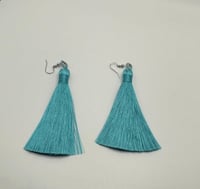 Image 5 of Long tassle earrings (light edition)