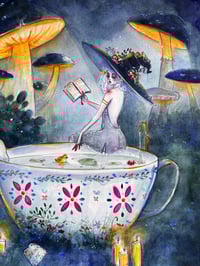 Image 4 of Amtae-the teatime witch- inktober 21